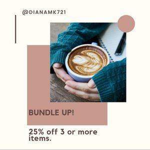 25% off | BUNDLE DISCOUNT